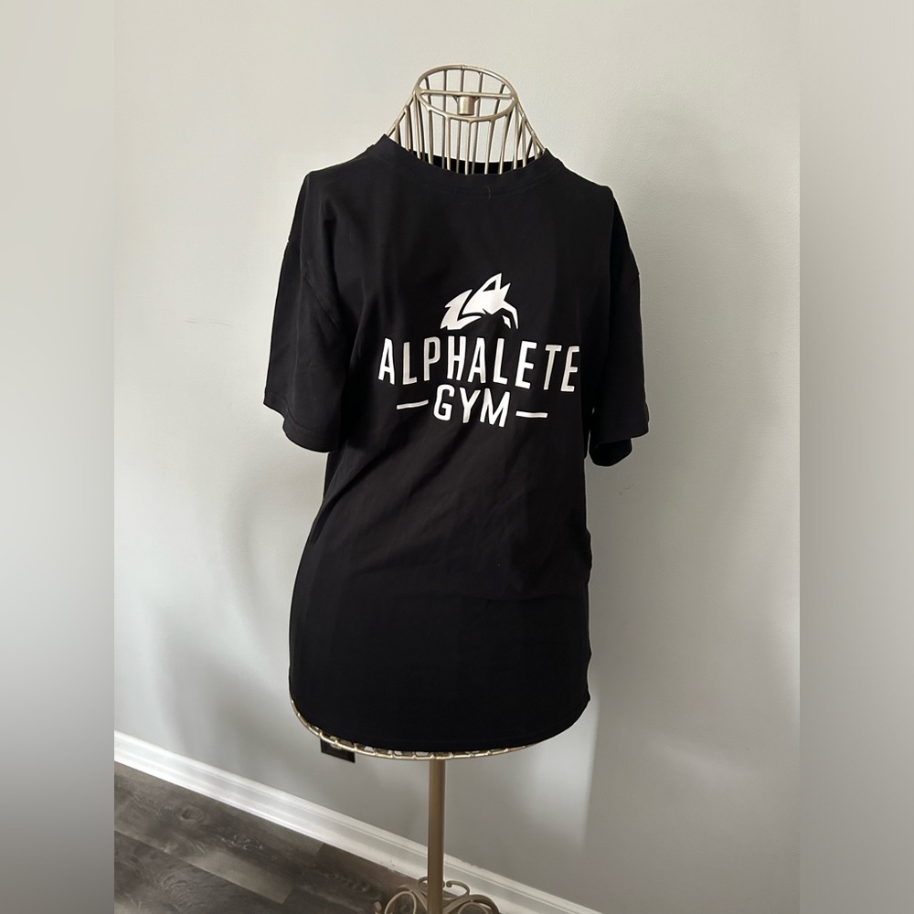 Alphalete Gym Black T-Shirt